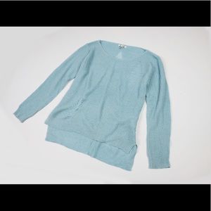 Miracle baby blue sweater
